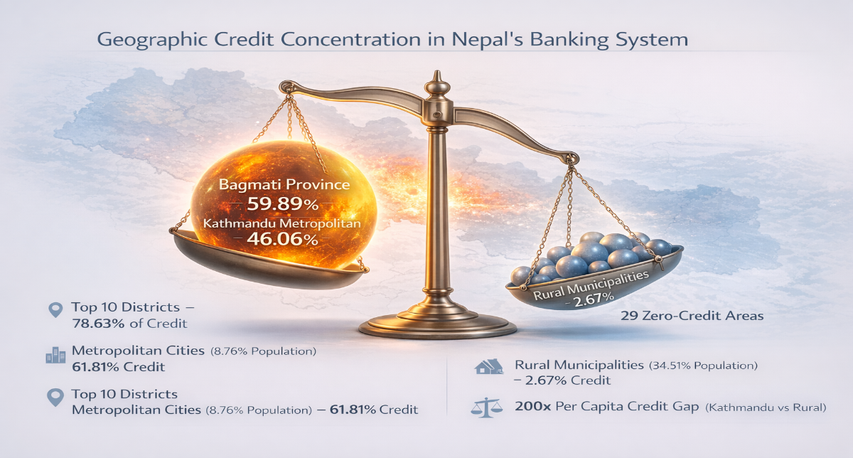 Nepal’s Credit Paradox: When Half the Money Goes to 3% of the Population
